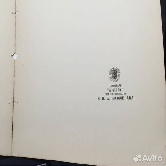 H.H. LA Thangue, Литография, Англия