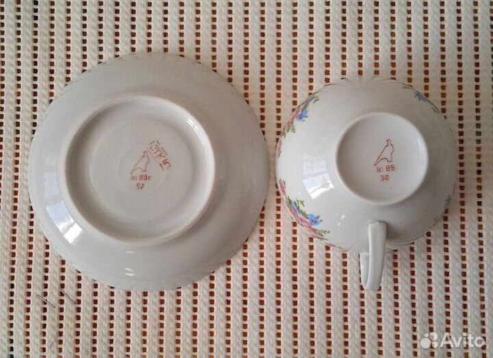 Фарфоровая посуда СССР