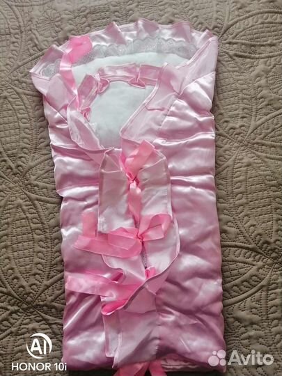 Конверт на выписку для девочки лето