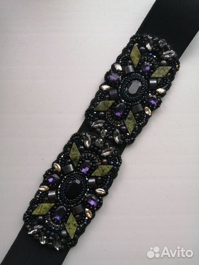 Пояс из бисера