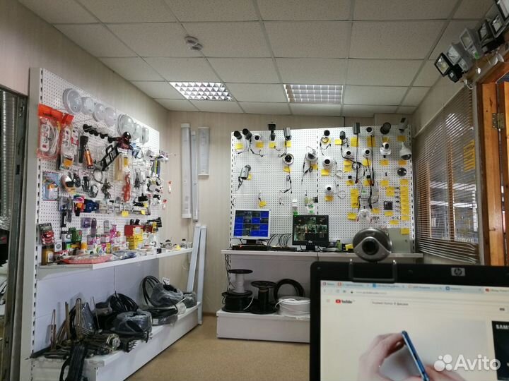 Видеонаблюдение, монтаж