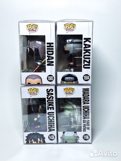 Funko Pop Naruto Hidan Kakuzu Madara Sasuke