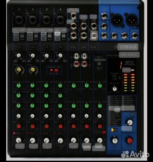 Микшерный пульт yamaxa mg10xu