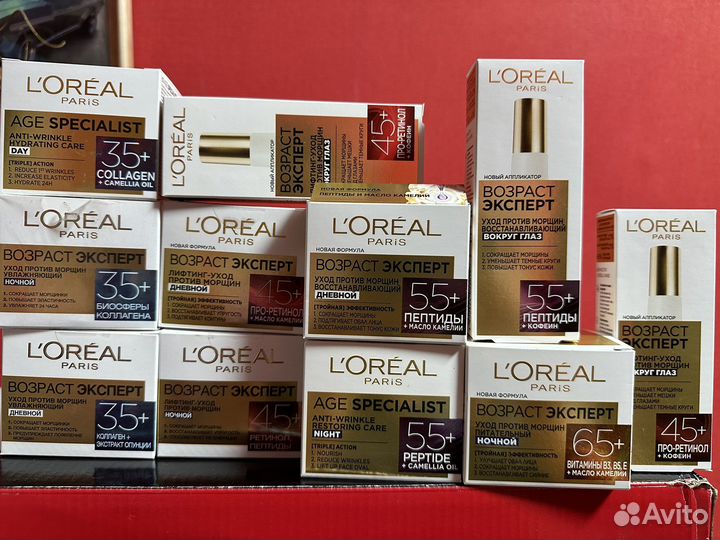 Крем для лица.LOreal.от35 до65 лет