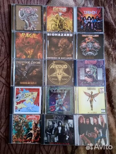 Редкие CD (Rock/Death/Thrash/Hard/Stoner/Punk)