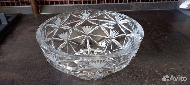 Ваза хрустальная ссср,стопки