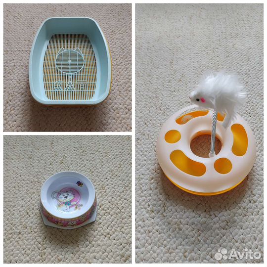 Игрушка Лоток для котят Миска