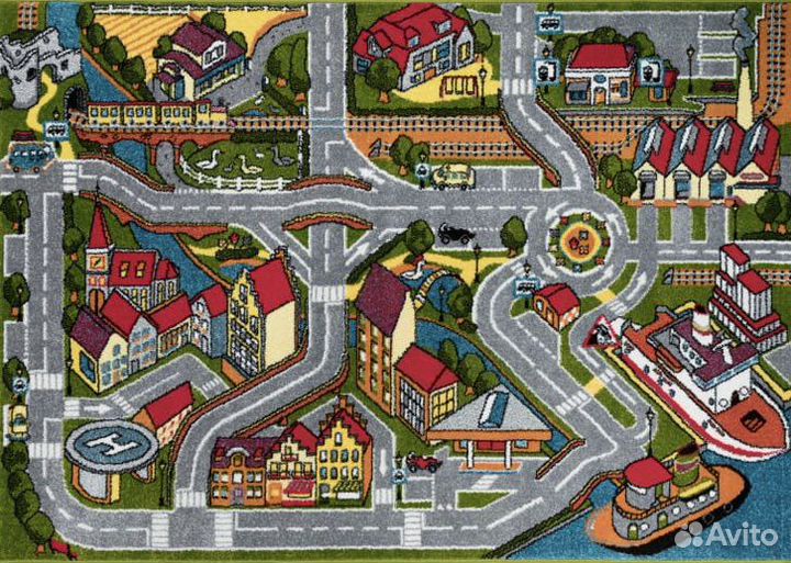 Ковер детский новый