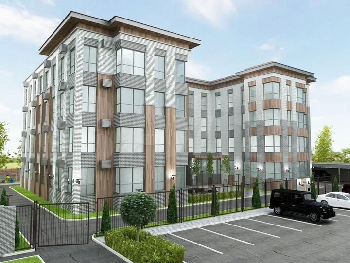 1-к. квартира, 44,9 м², 2/4 эт.