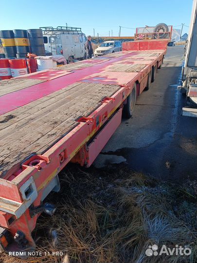 Полуприцеп трал (тяжеловоз) Тверьстроймаш 99394, 2017