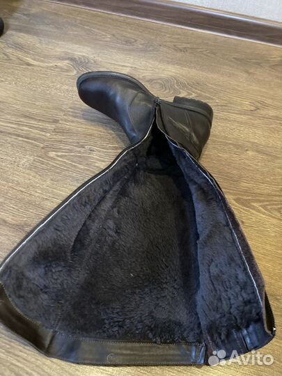 Сапоги женские зимние натуральная кожа