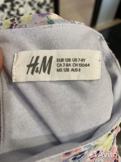 Продаю летнее платье и комбинезон(H&M) 122-128