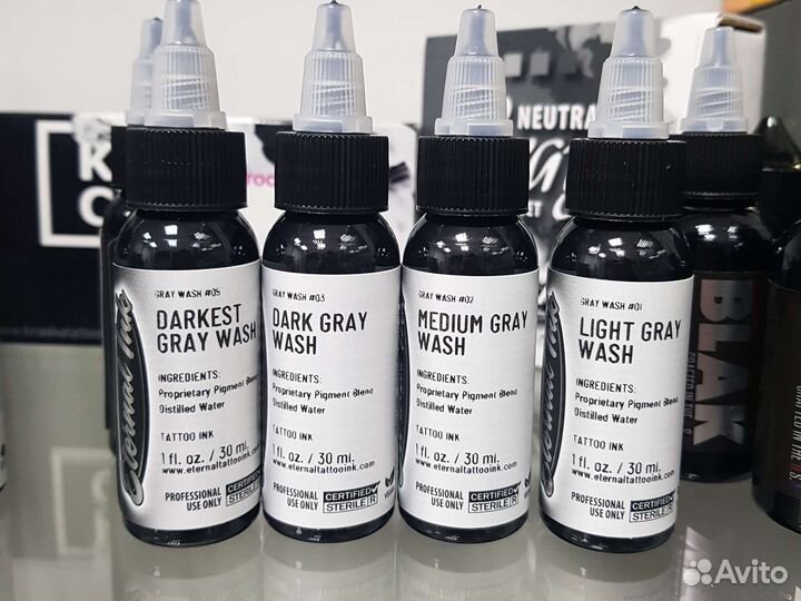 Тату краска теневая