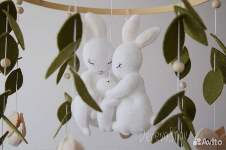 Мобиль зайки лесной