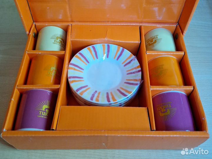 Набор кофейных чашек 80 мл