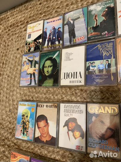 Аудиокассеты Рок, Поп, классическая музыка