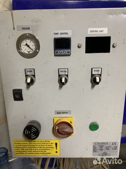 Columbus Combitherm вакуумно формовочный станок