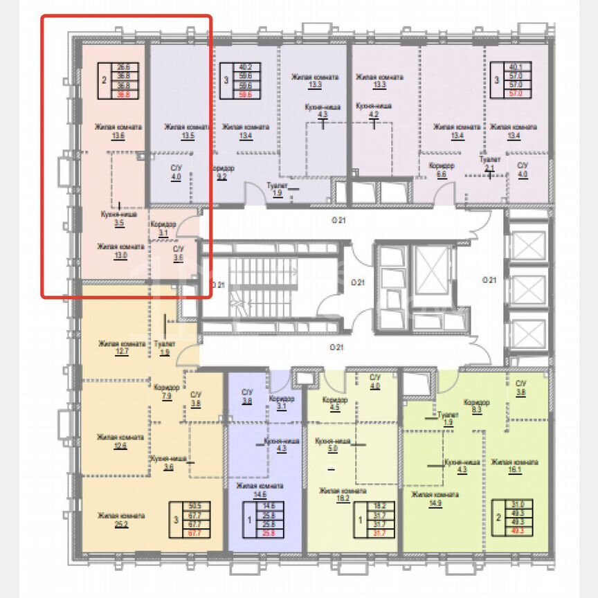 1-к. квартира, 36,8 м², 19/30 эт.
