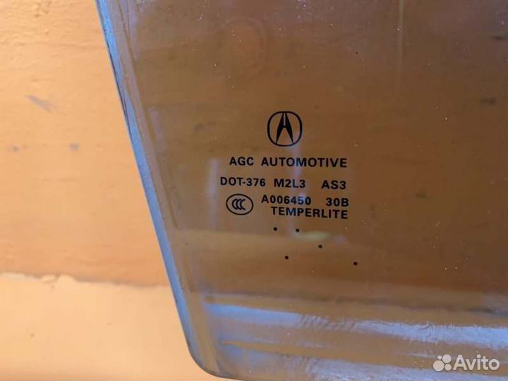 Стекло двери заднее правое Acura Rdx TB3 3.5 2014