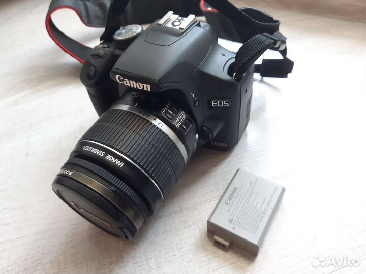 Зеркальный фотоаппарат Canon EOS 500d