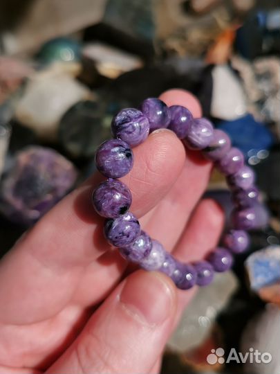 Чароит, браслет