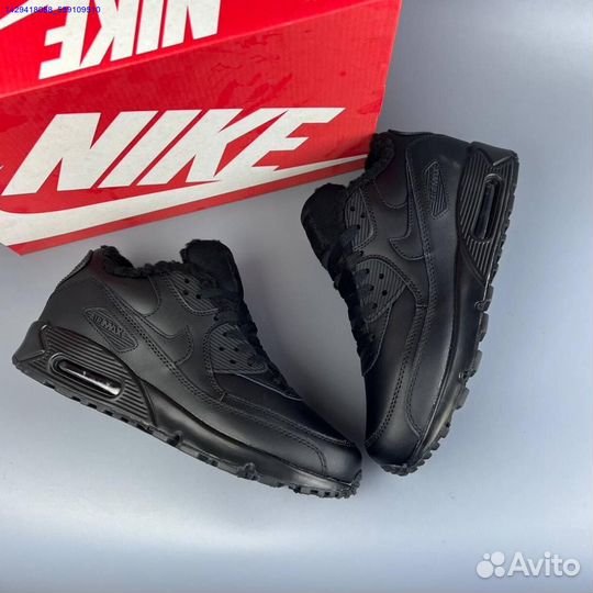 Кроссовки Nike Air Max 90 (с мехом) (Арт.25039)