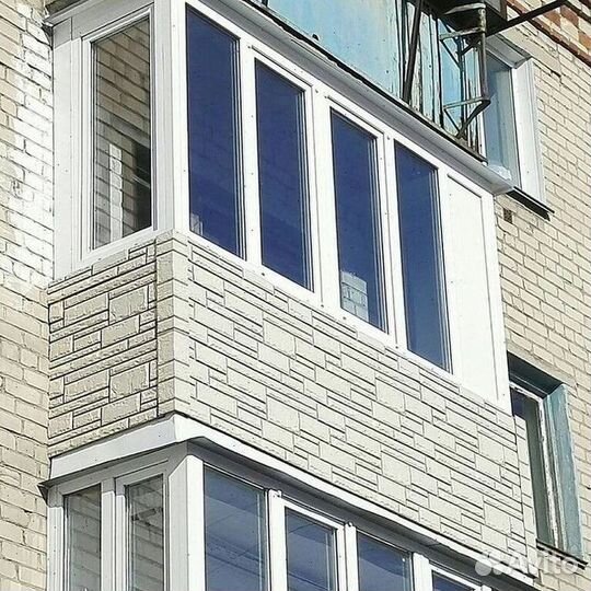 Пластиковые балконы остекление в рассрочку