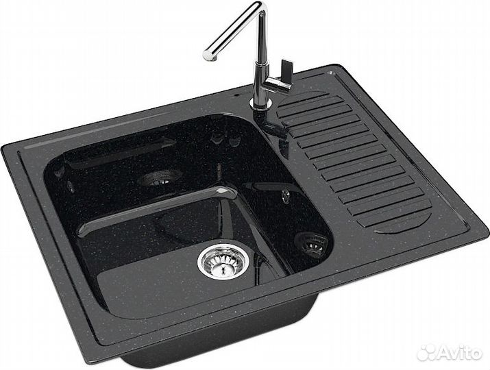 Мойка кухонная Marrbaxx Арлин Z015Q004 чёрный
