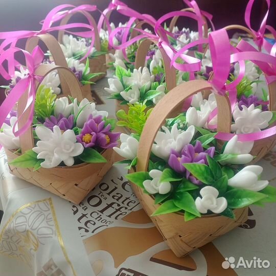 Подснежники из мыла