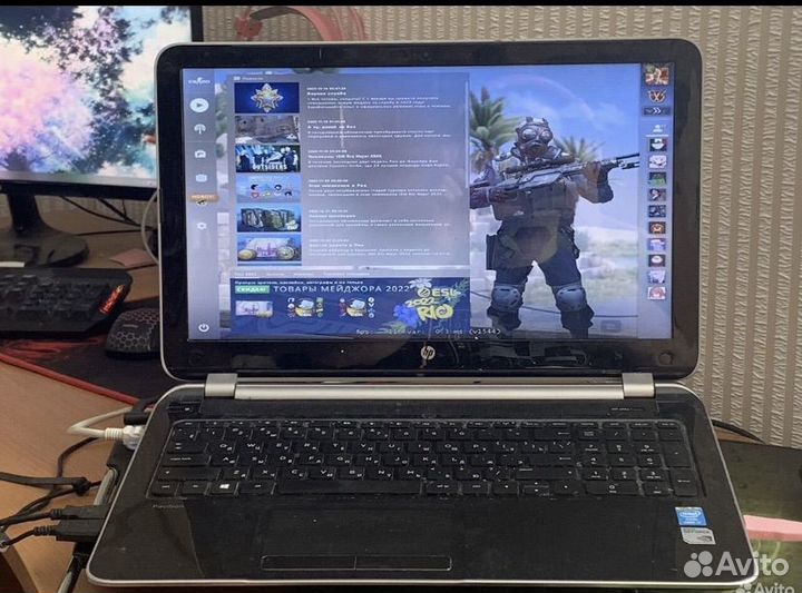 Игровой HP 4 ядра Intel core I5 +2 видеокарты