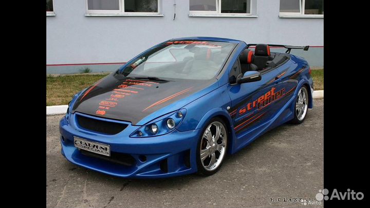 Тюнинг бамперы на пежо 307 кабриолет