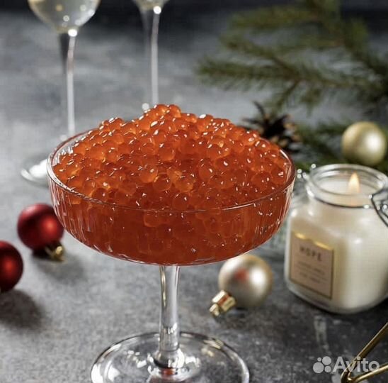 Красная икра Кеты 500 г. Сахалин