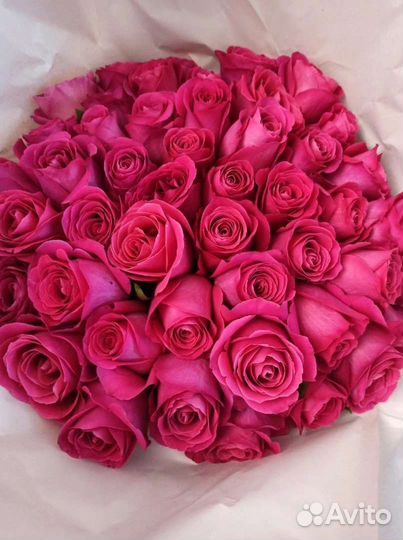 Цветы розы букет