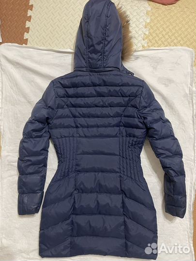 Детский пуховик, темно-синий US Polo Assn (р34)