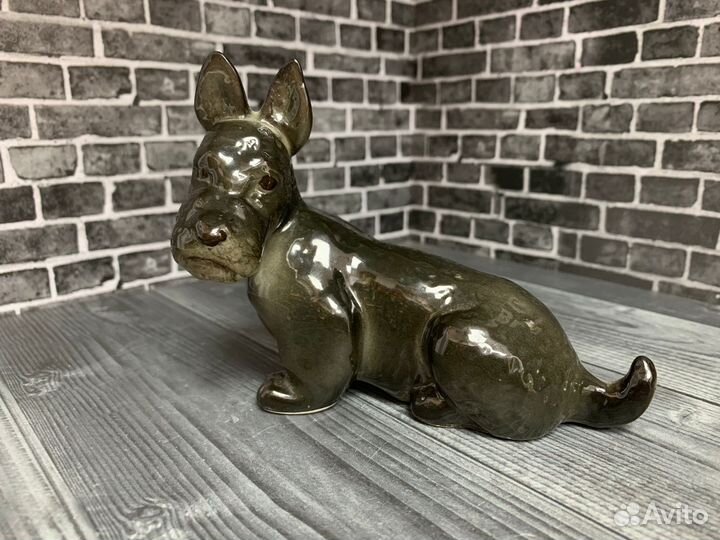 Статуэтка фарфор Скотч терьер