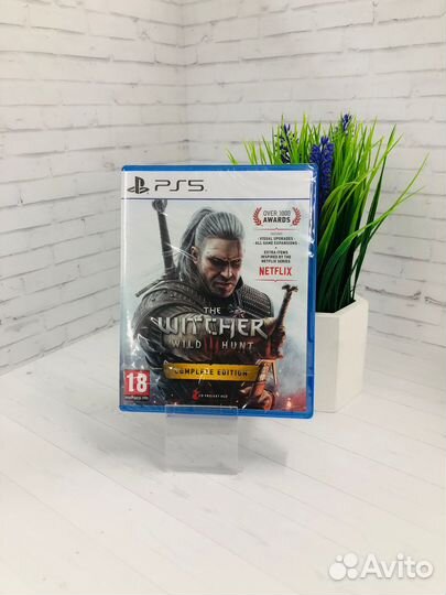 Диск PS5 Witcher Ведьмак Wild Hunt