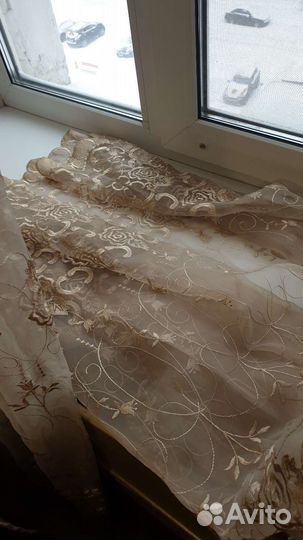 Комплект шторы тюль