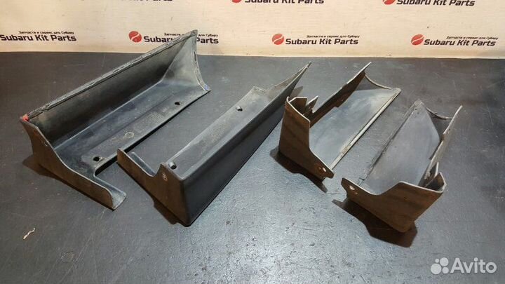 Накладки порогов и заднего бампера Subaru Impreza