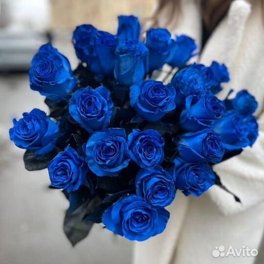 Синие черные красные розы букет доставка цветов