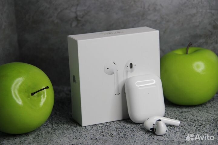 Беспроводные наушники apple