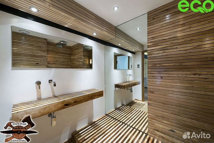 Декоративные рейки, реечные перегородки