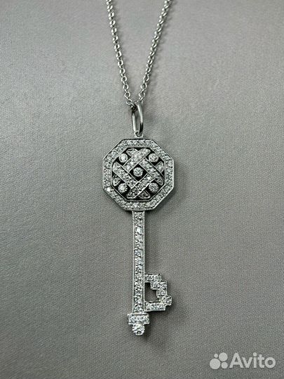 Подвеска Tiffany & Co. Key Diamond Platinum Pendan