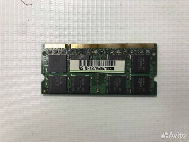 Оперативная память HP hymp512S64CP8-Y5 ddrii 1024M