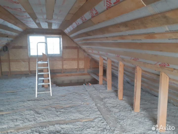 Утепление крыш