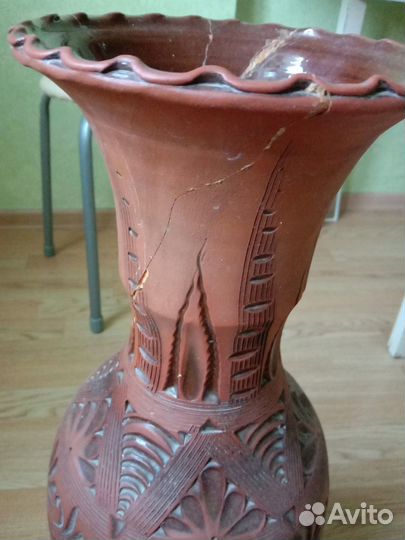 Ваза напольная, высокая