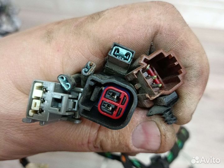 Проводка коса двери багажника ford fiesta mk5