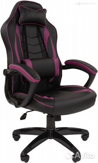 Кресло игровое с подушкой GamePlay эко