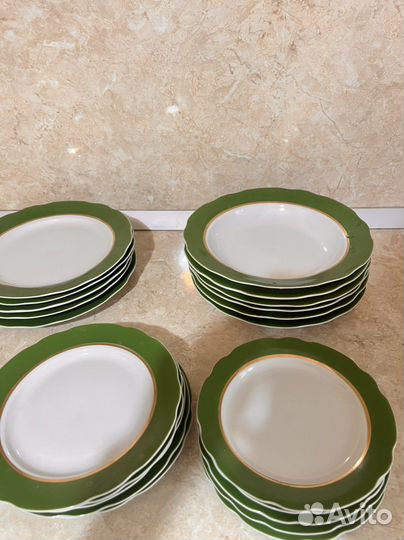 Столовый сервиз дулево СССР винтаж