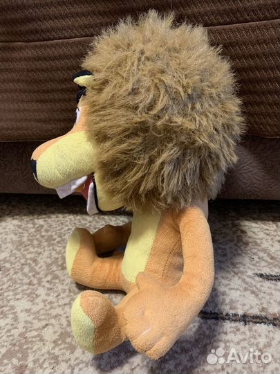 Мягкая игрушка Лев Алекс из Мадагаскара, 30 см