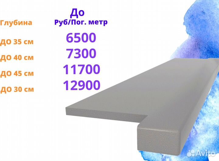 Подоконник из гранита